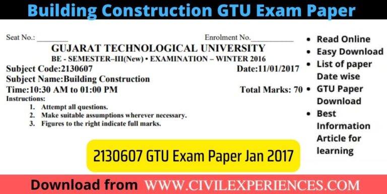 2130607 Exam Paper