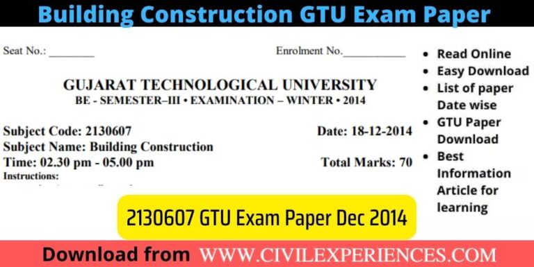 Building-Construction-Gtu-Exam-Paper-Dec-2014