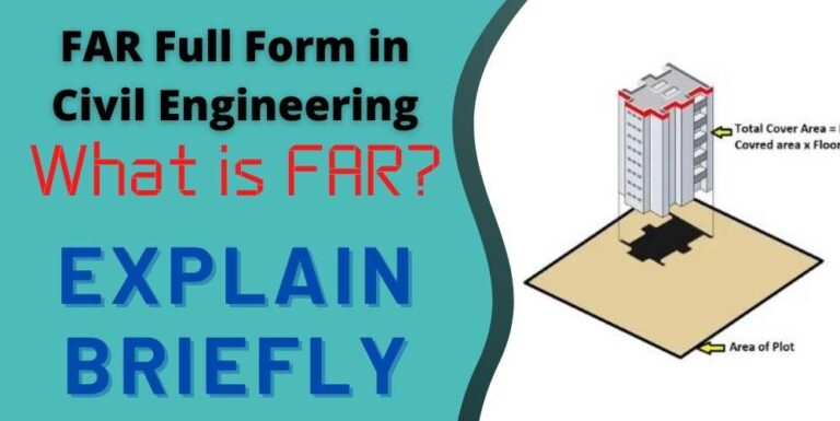 Far Full Form In Civil Engineering
