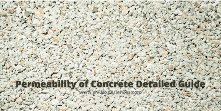 Permeability Of Concrete