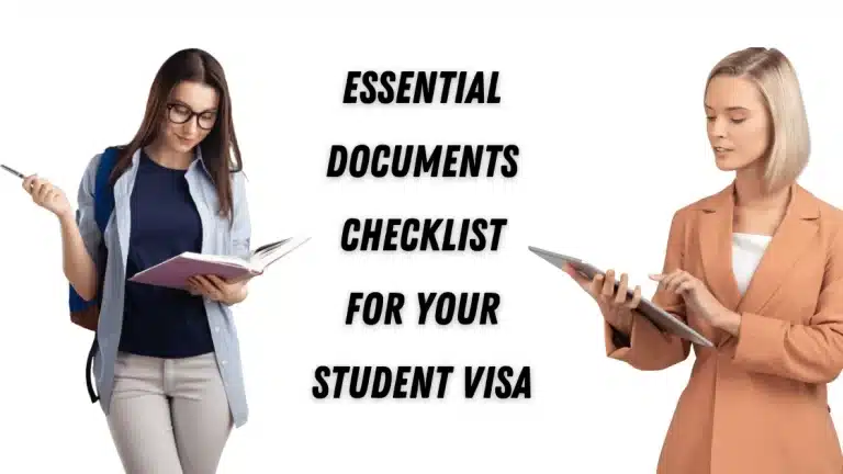 Essential Documents Checklist For Your Student Visa