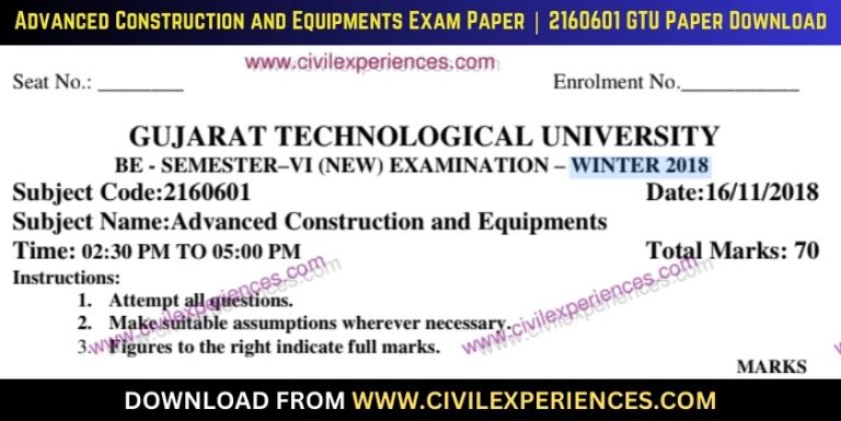 Gtu Advanced Construction And Equipments 16 November 2018 2160601