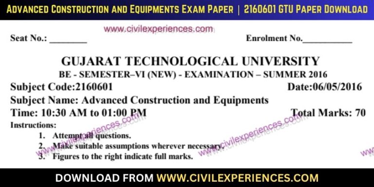 Gtu Advanced Construction And Equipments 6 May 2016 2160601