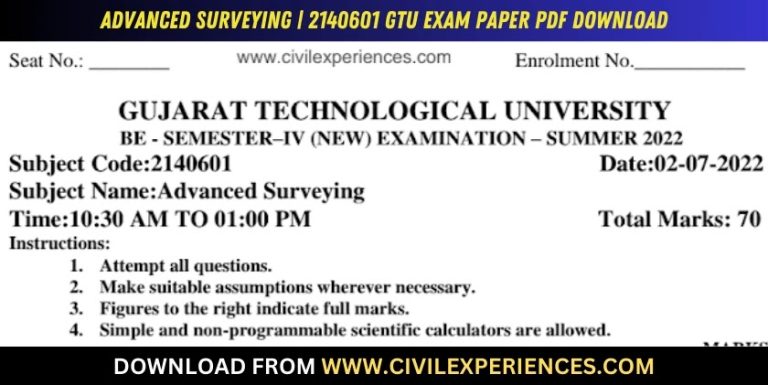 Gtu Advanced Surveying 2 July 2022 2140601