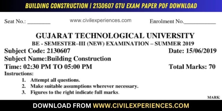 Gtu Building Construction 15 June 2019 2130607