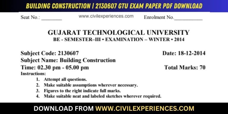Gtu Building Construction 18 December 2014 2130607