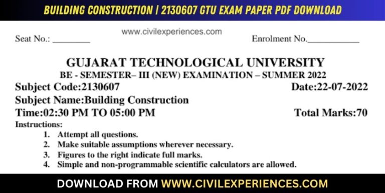 Gtu Building Construction 22 July 2022 2130607