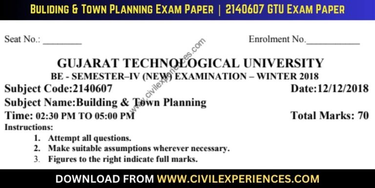 Gtu Buliding &Amp; Town Planning 12 December 2018 2140607