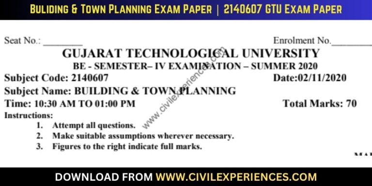 Gtu Buliding &Amp; Town Planning 2 November 2020 2140607