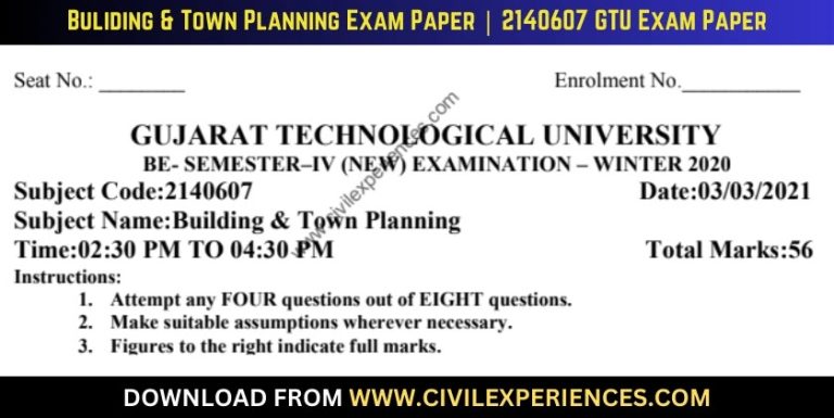 Gtu Buliding &Amp; Town Planning 3 March 2021 2140607