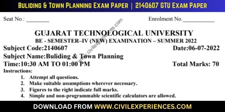Gtu Buliding &Amp; Town Planning 7 June 2022 2140607