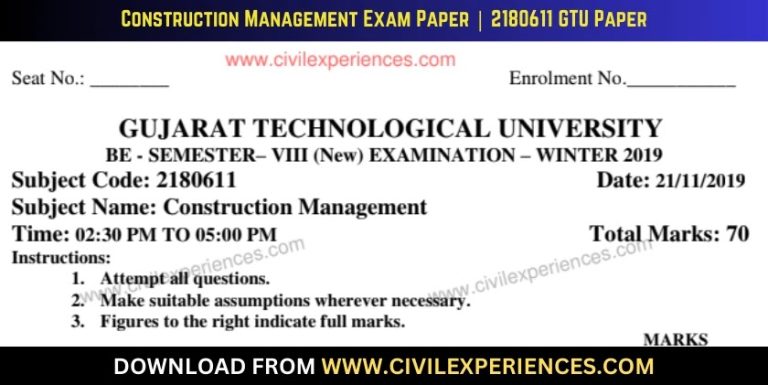 Gtu Construction Management 21 November 2019 2180611