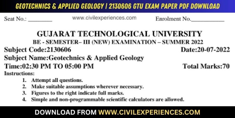 Gtu Geotechnics &Amp; Applied Geology 20 July 2022 2130606