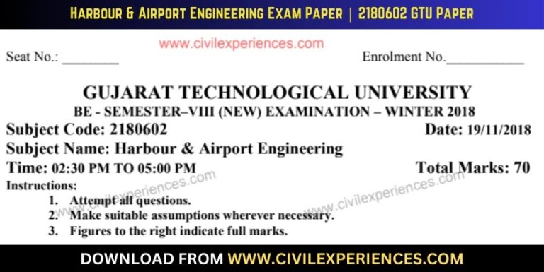 Gtu Harbour &Amp; Airport Engineering 19 November 2018 2180602