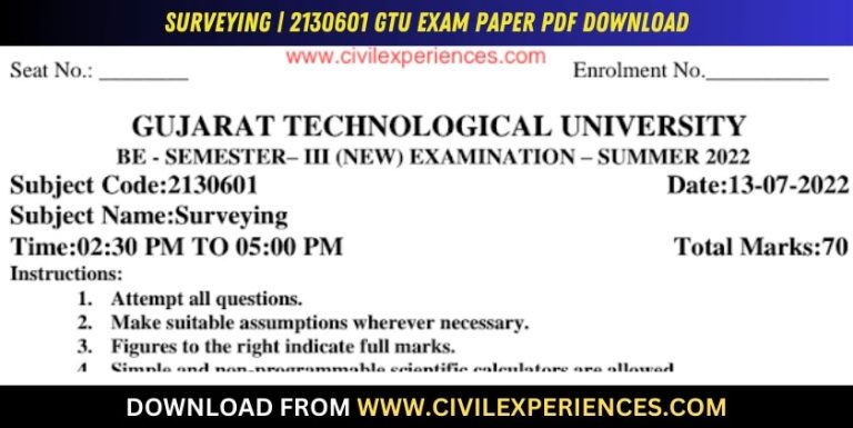 Gtu Surveying 13 July 2022 2130601