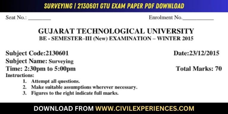 Gtu Surveying 23 December 2015 2130601