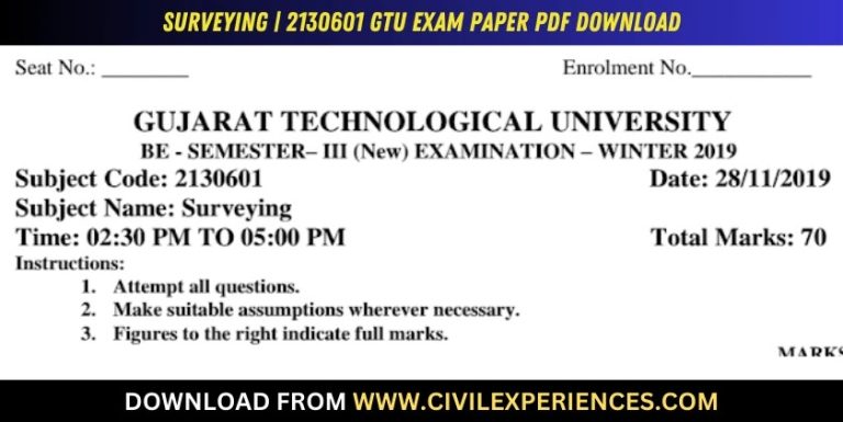 Gtu Surveying 28 November 2019 2130601