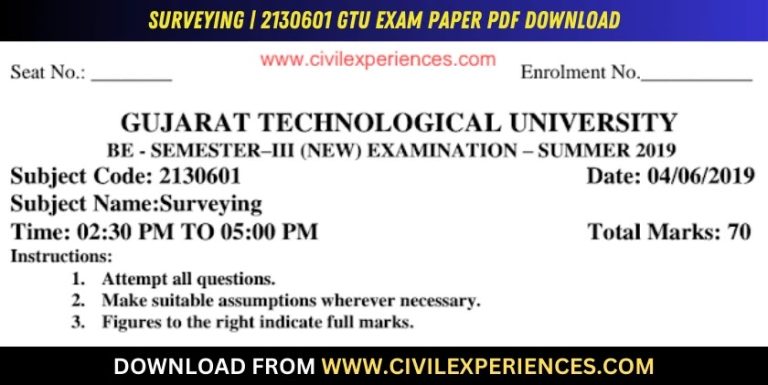 Gtu Surveying 4 June 2019 2130601