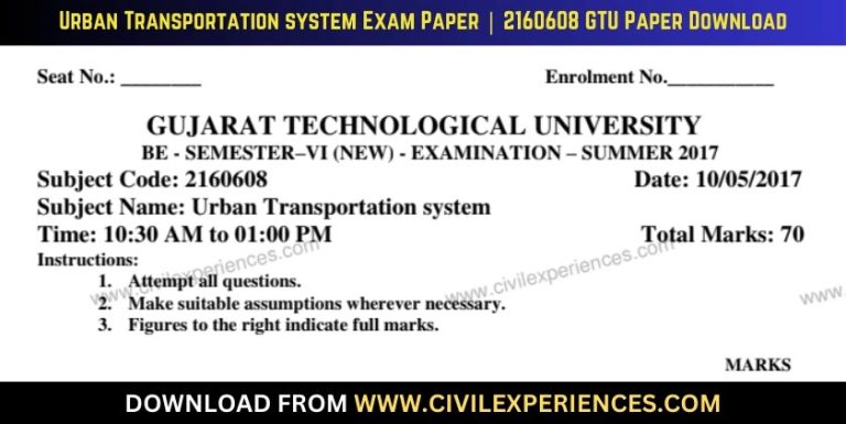 Gtu Urban Transportation System 10 May 2017 2160608