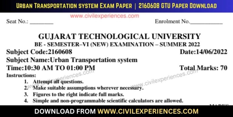 Gtu Urban Transportation System 14 June 2022 2160608